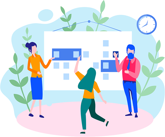 service summary illustration